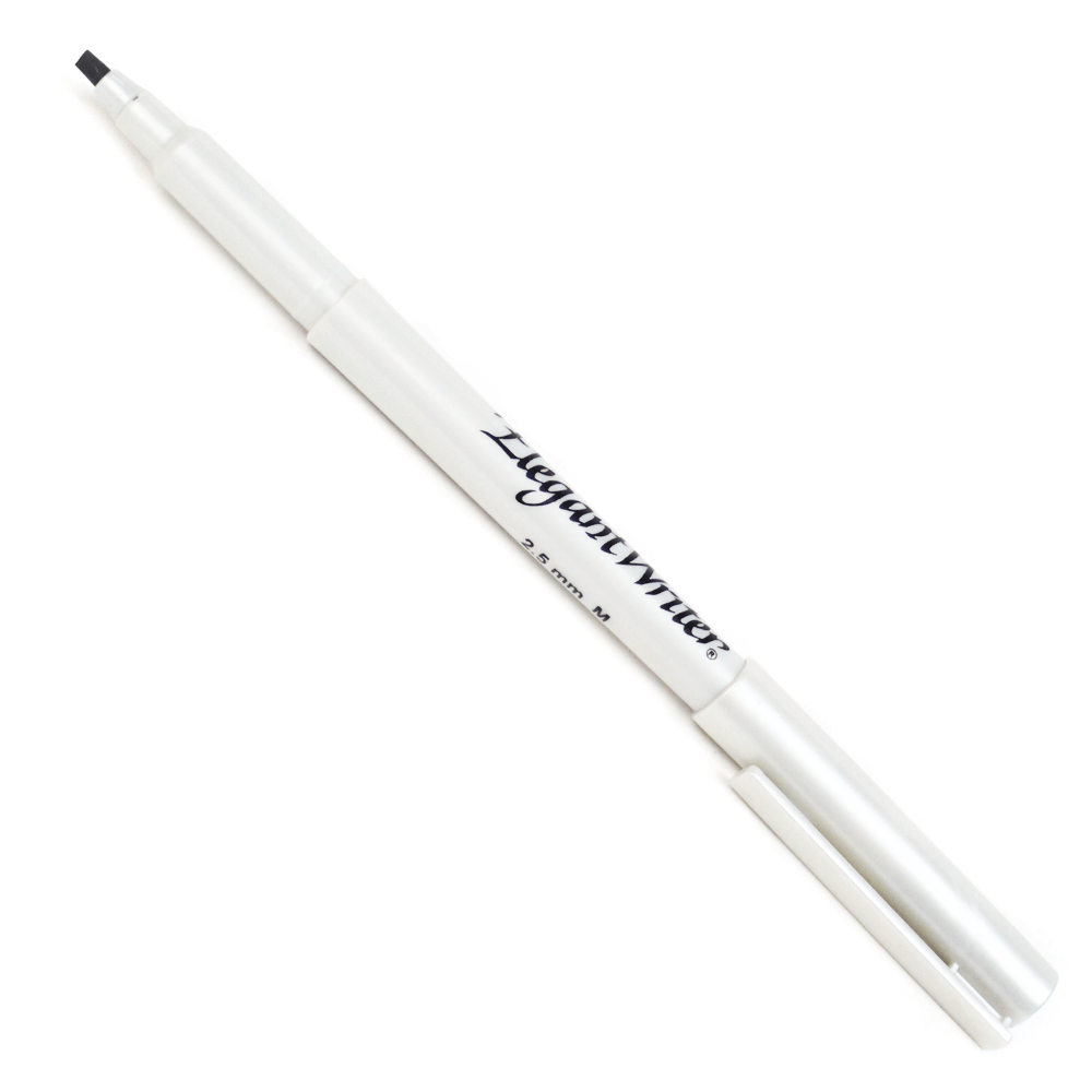 Caneta Para Caligrafia Speedball Elegant Writer 2.5mm Preto